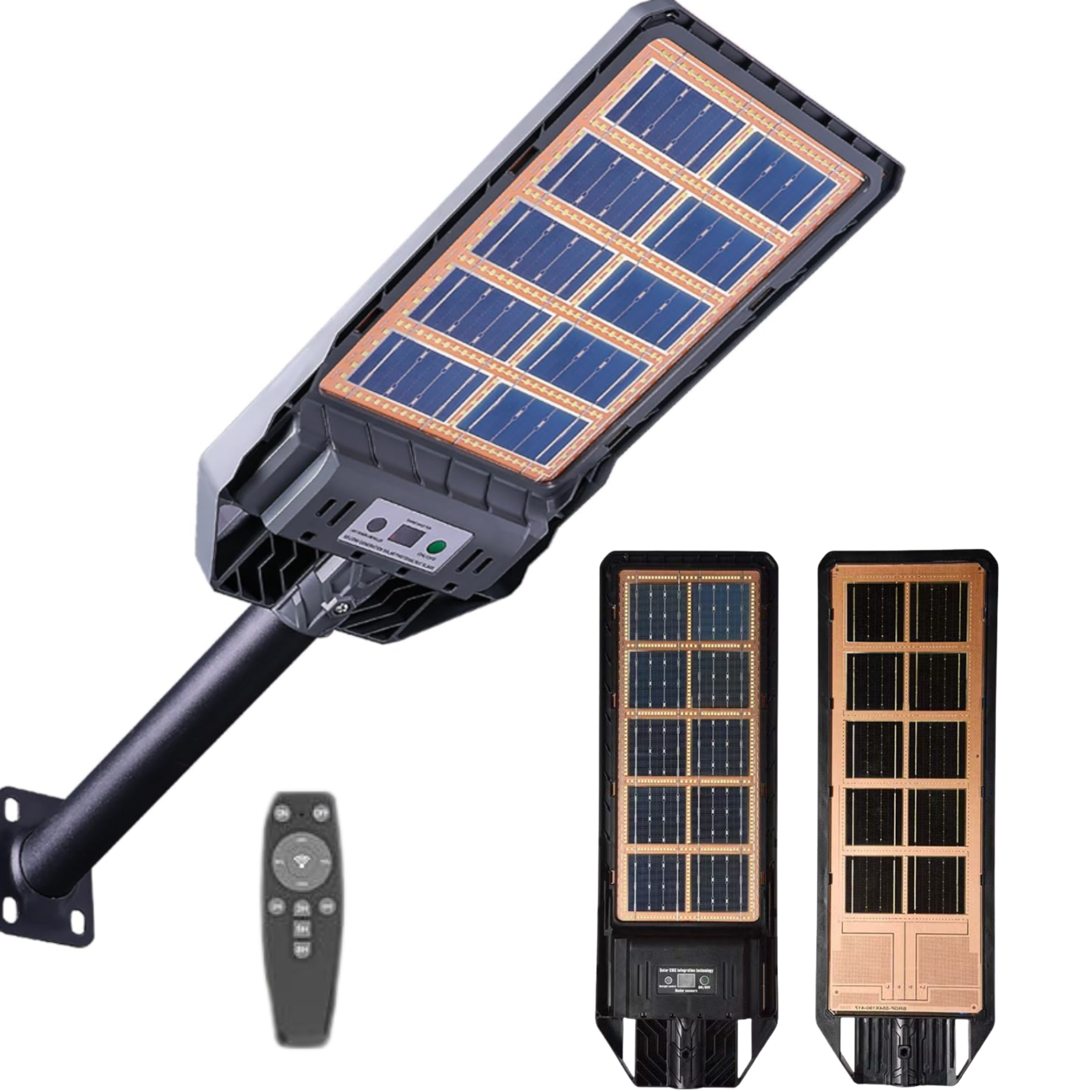 Foco Solar 750W – Potencia, Autonomía y Control Total