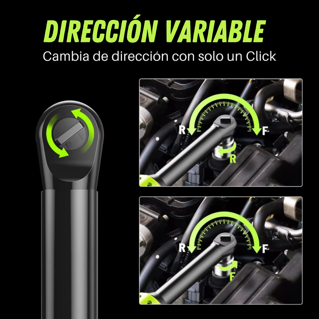Carraca a Batería Eléctrica JBM | 2 Baterías y Accesorios Incluidos