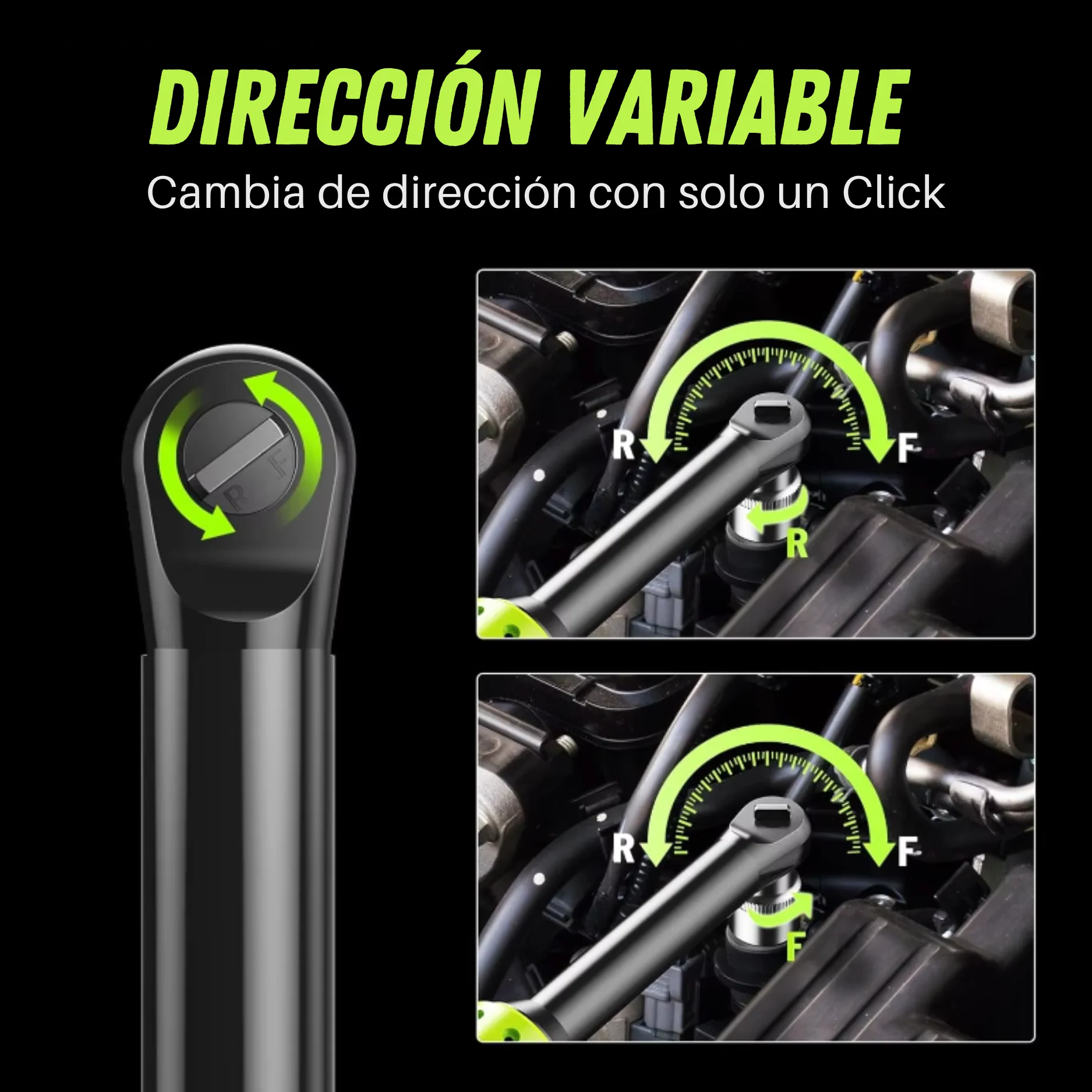 Carraca a Batería Eléctrica JBM | 2 Baterías y Accesorios Incluidos