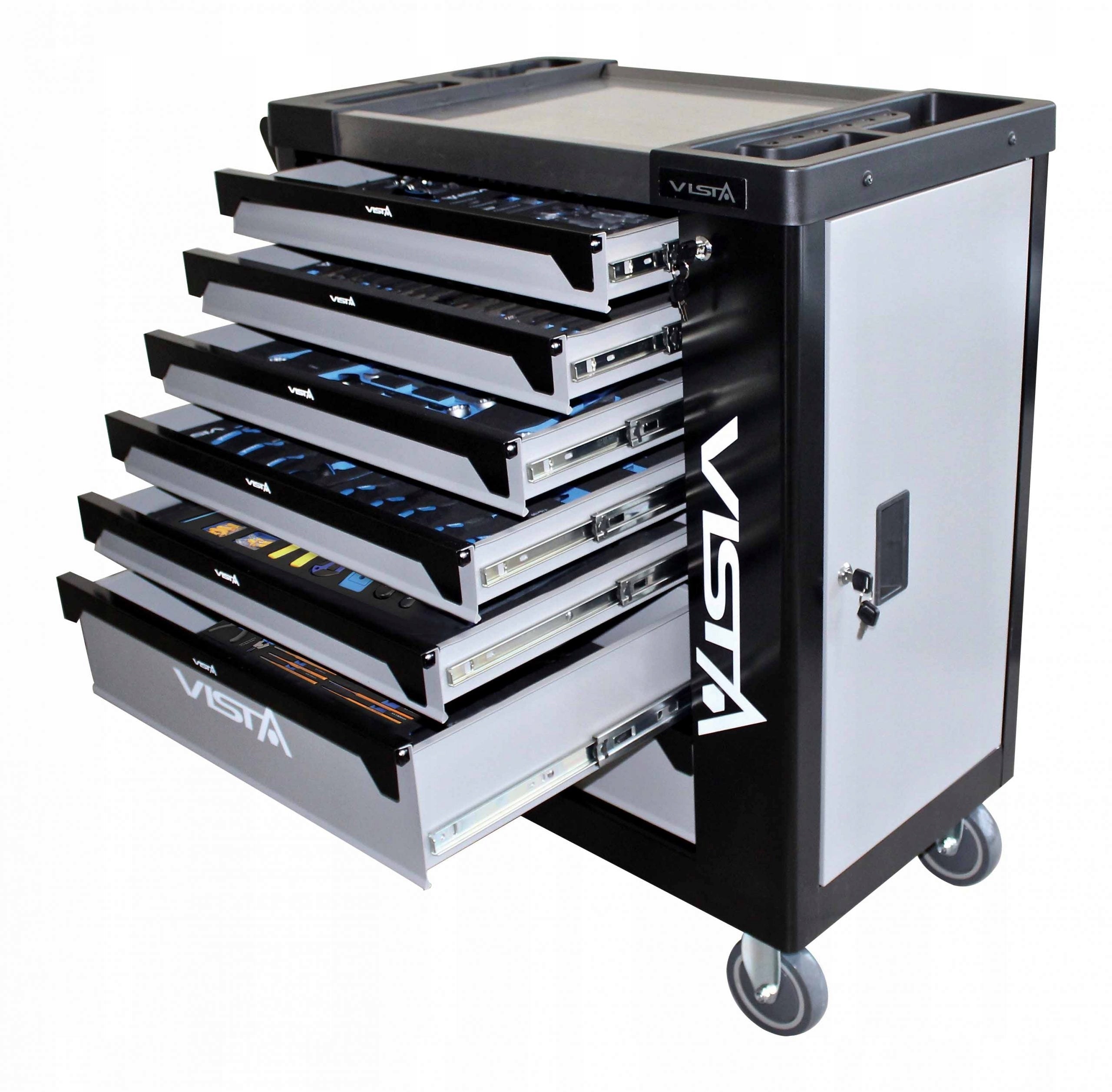 Carro de Herramientas Equipado Profesional | Vista Tools