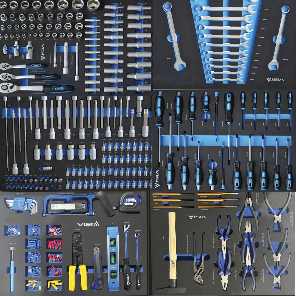 Carro de Herramientas Equipado Profesional | Vista Tools